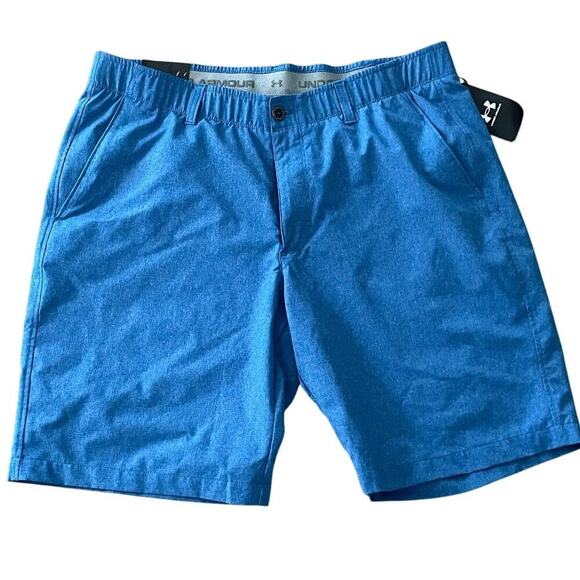 Under Armour New Match Play Vented Short Size 38 Blue Golf Lightweight - Picture 1 of 5